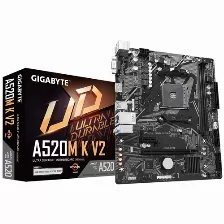 Tarjeta Madre Gigabyte A520m K V2, Skt Am4, Micro Atx